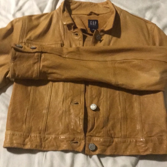 Gap midriff 100 genuine lamb leather - Picture 3 of 5